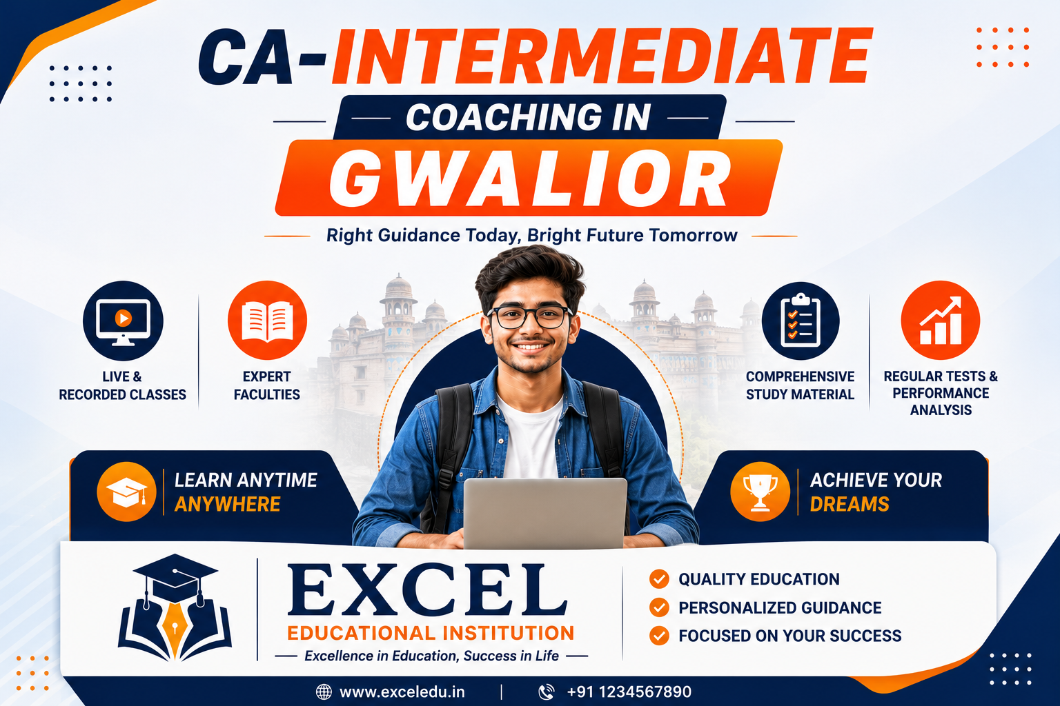 Best CA Intermediate Coaching in Gwalior